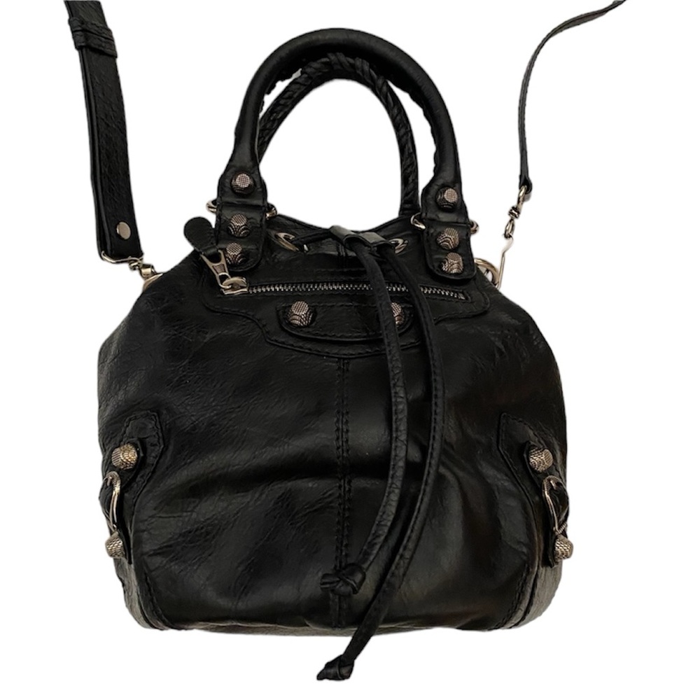 Balenciaga Mini Pompom City Bag - Picture 2 of 8